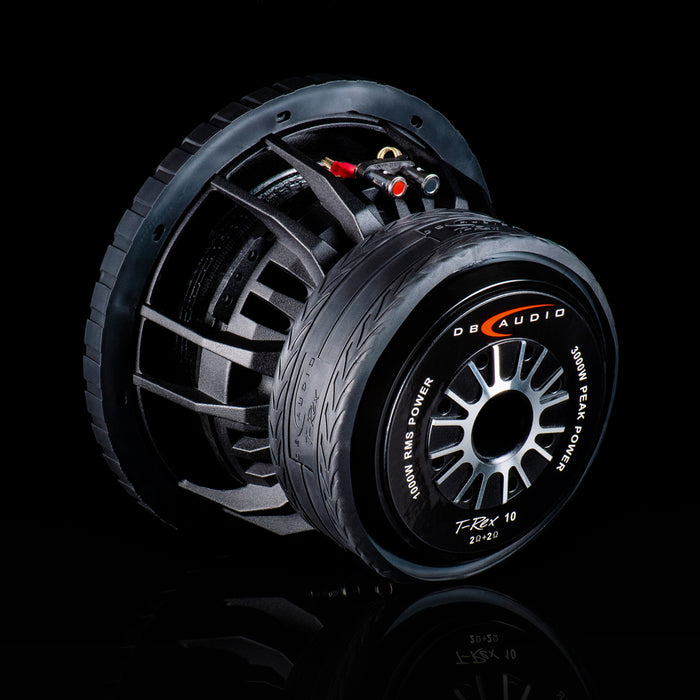 DB Audio T-Rex10 3000W 10" Dual 2 Ohm Voice Coil SPL Subwoofer