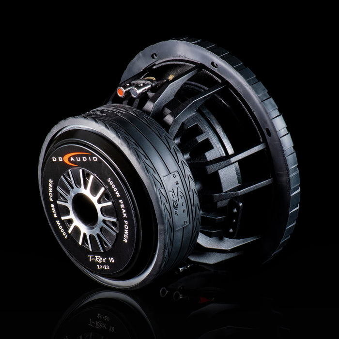 DB Audio T-Rex10 3000W 10" Dual 2 Ohm Voice Coil SPL Subwoofer
