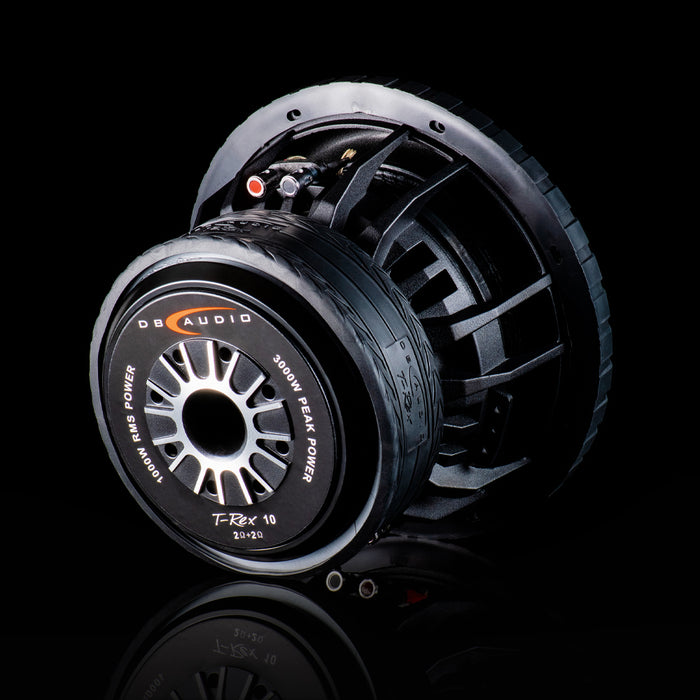 DB Audio T-Rex10 3000W 10" Dual 2 Ohm Voice Coil SPL Subwoofer