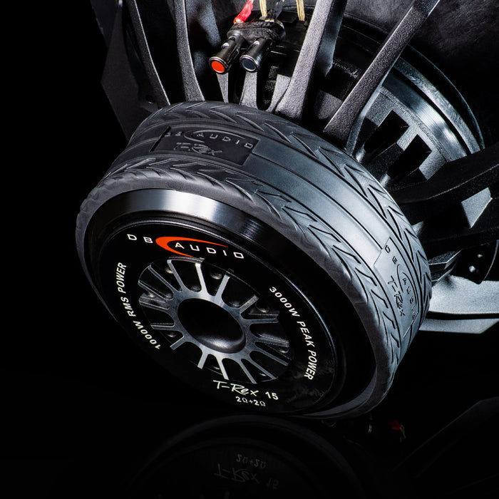 DB Audio T-Rex15 3000W 15" Dual 2 Ohm Voice Coil SPL Subwoofer