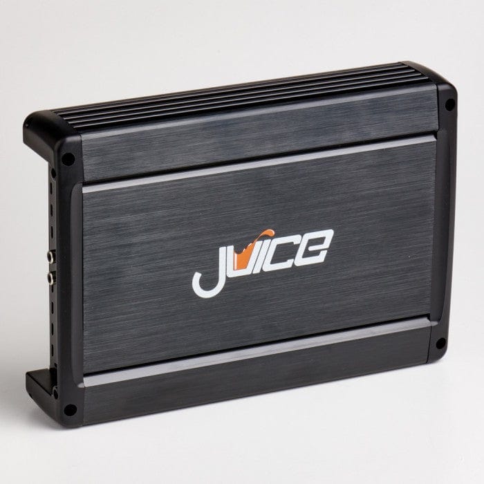 Juice Car Audio JA902 900W 2-Channel Bridgeable Car Power Amplifier, Thermal Protection, RCS Output, Bass Boost, Class A-B (B-Stock)