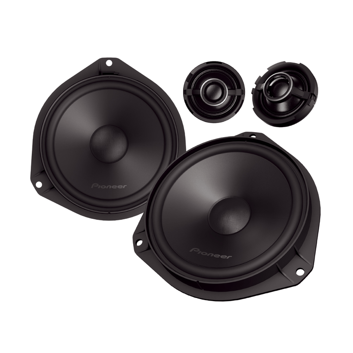 Pioneer TS-Q160C-FT 6.5" 350W 2-Way Component Speaker System For Fiat