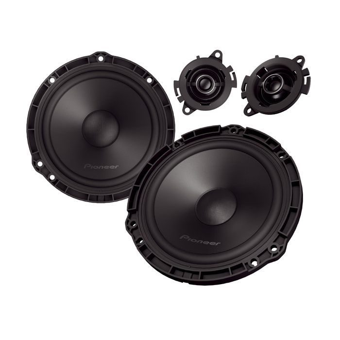 Pioneer TS-Q160C-PC 6.5" 350W 2-Way Component Speaker System For Opel Vauxhall