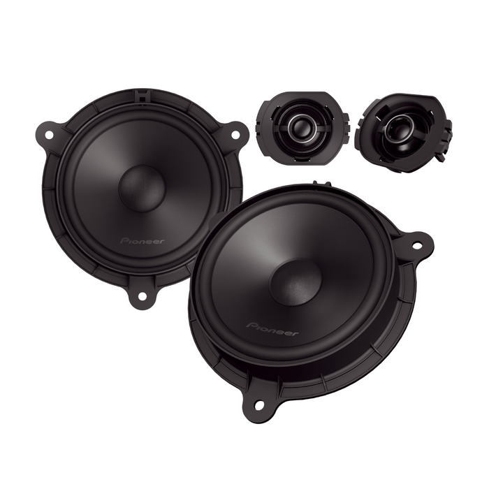 Pioneer TS-Q160C-RN 6.5" 350W 2-Way Component Speaker System For Renault