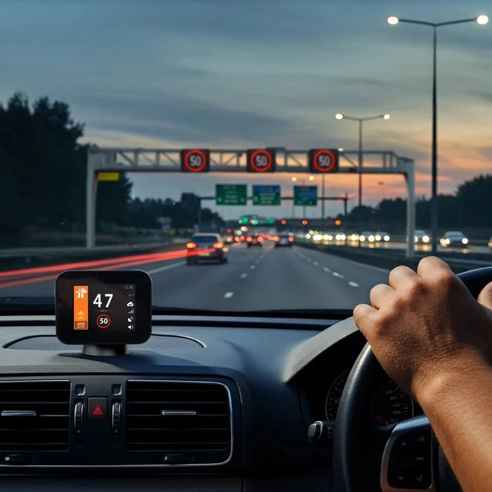 Road Angel Pure Sync Speed Camera Detector With Speed Awareness