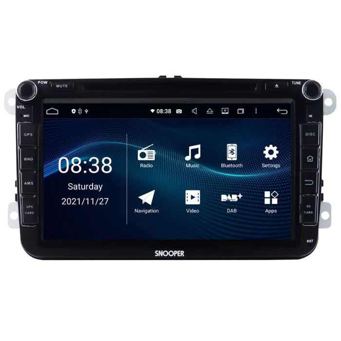 Snooper SMH-580VW 8" Multimedia Player with Advanced Smartphone Control