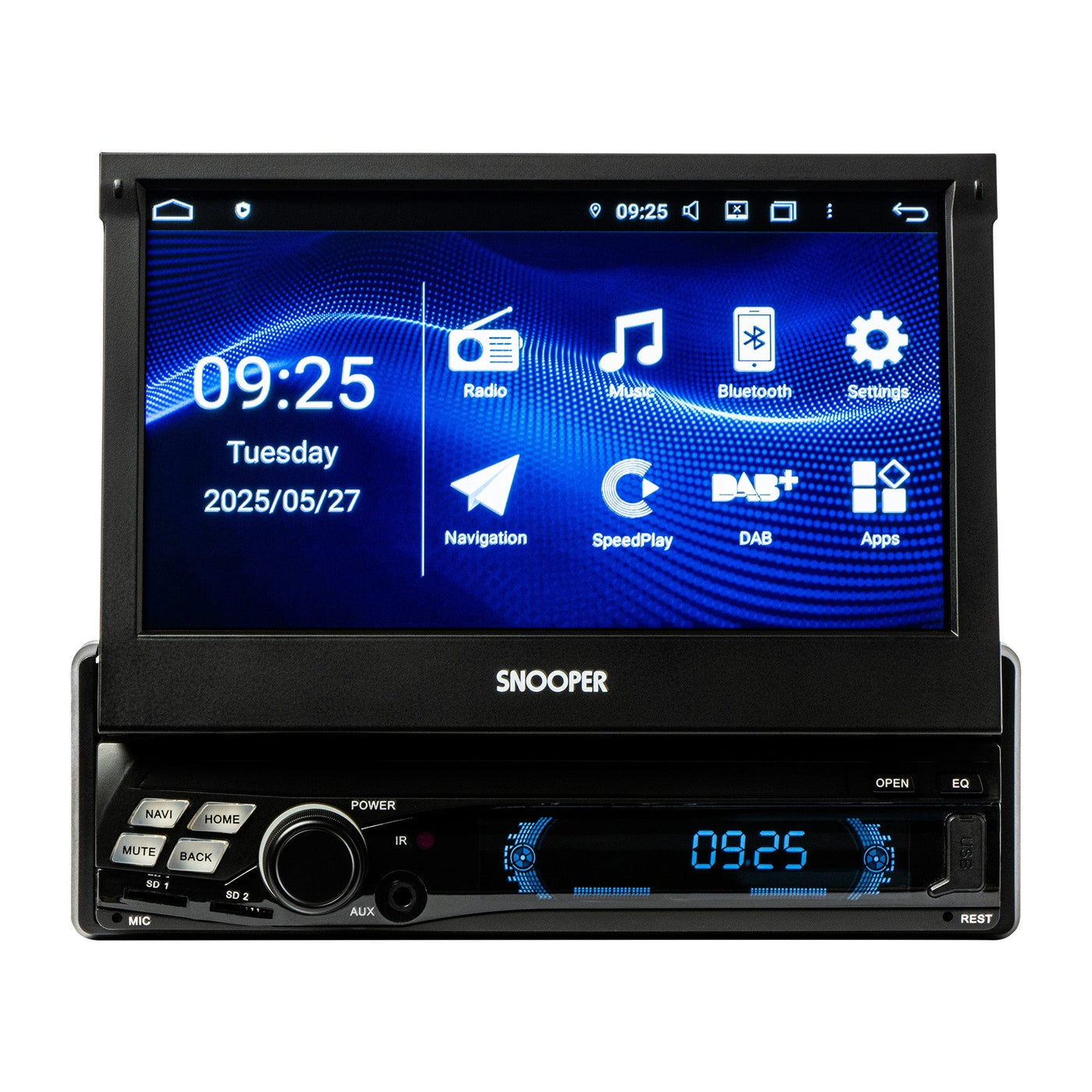 Snooper SMH-725DAB Single Din 7