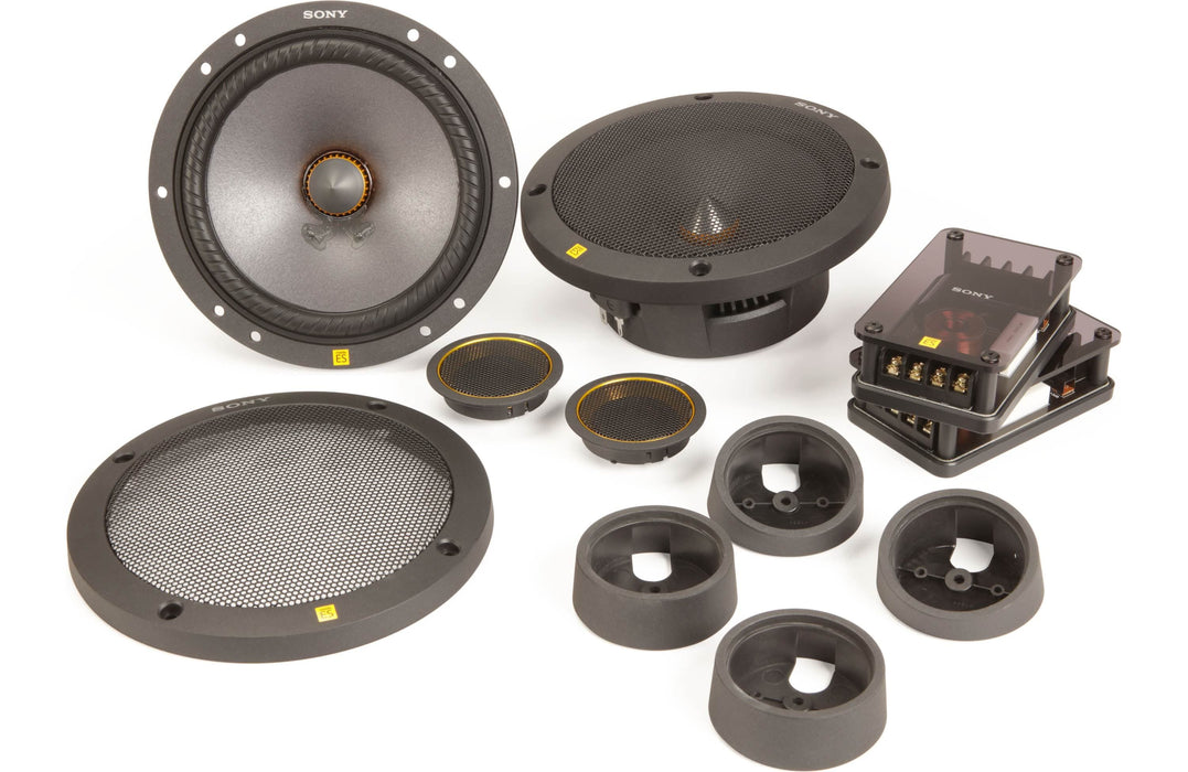 Sony XS162ES 6.5" Mobile ES 2-way High Resolution Component Speakers (B-STOCK)