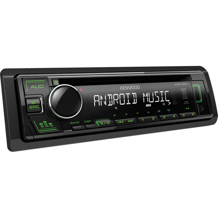 Kenwood KDC-130UB CD-Receiver with Front USB & AUX Input