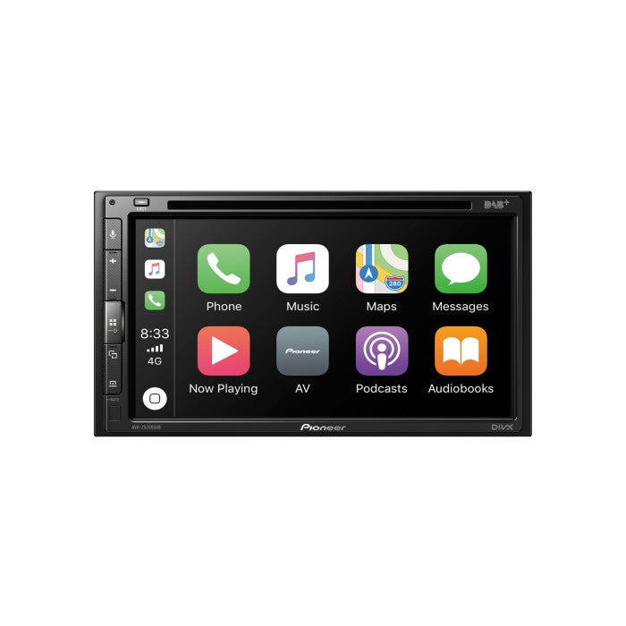 Pioneer AVH-Z5200DAB 6.8" Screen 2-DIN Car Stereo with Apple CarPlay, Android Auto, DAB & Spotify