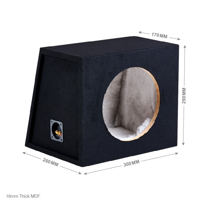 In Phase BX8SL 8" Sealed High Quality Subwoofer Enclosure