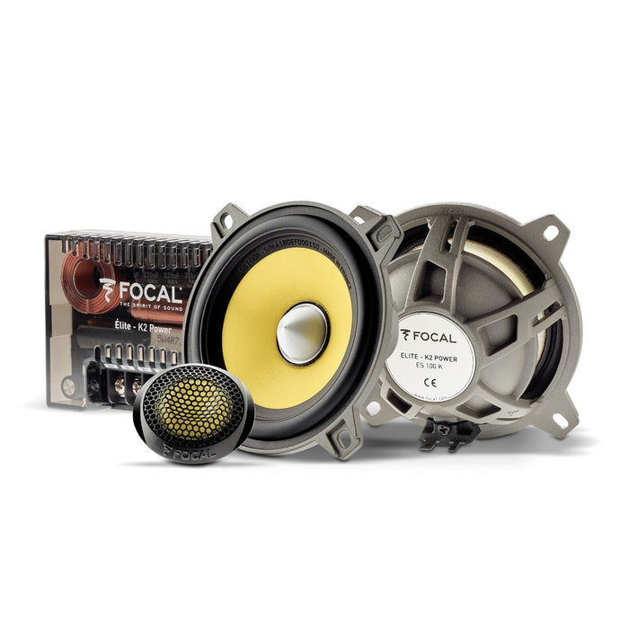 Focal ES100K ELITE K2 Power, 100mm 2-WAY Component Speakers