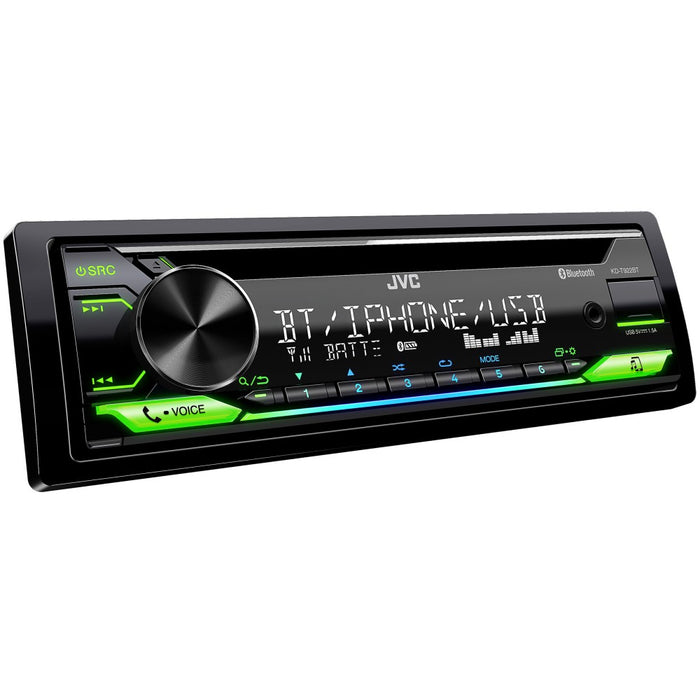 JVC KD-T922BT CD Receiver with Bluetooth, Spotify, USB, Aux & Variable Colour Illumination