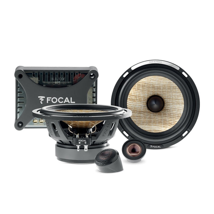 Focal PS 165 FXE Bi-Amplified 6.5" 2-way Component Speaker System with Flax cone Technology