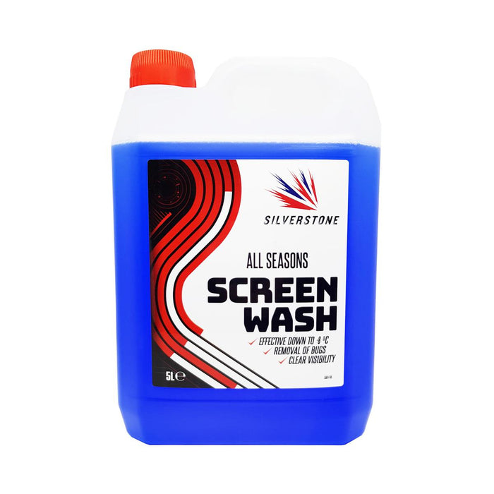 Silverstone SSSW5 All Season Ready To Use Screenwash 5 Litre