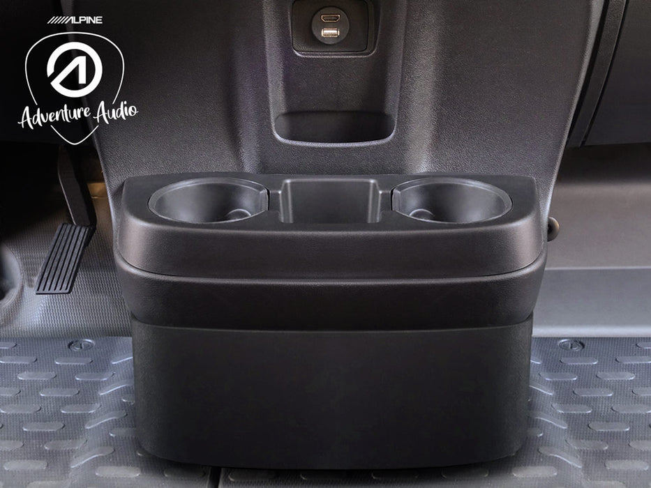 Alpine SWC-D84S Stage 2: Upgrade to Crescendo Ensemble SPC-R100-DU and SWC-D84S the Custom Subwoofer System for Fiat Ducato 3
