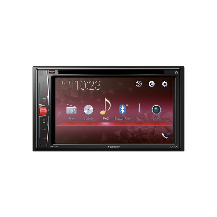 Pioneer AVH-A210BT 6.2" Clear Type Resistive touchscreen CD/DVD tuner