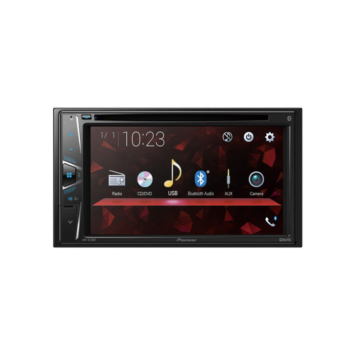Pioneer AVH-G220BT 6.2" Clear Type Resistive Multi-touchscreen CD/DVD tuner with Bluetooth, USB