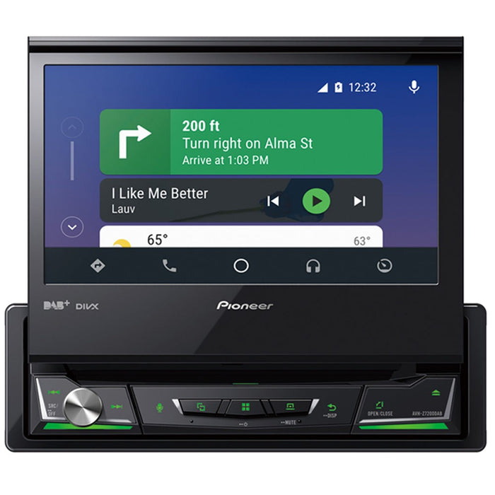 Pioneer AVH-Z7200DAB 7" Multimedia Player with Apple CarPlay, Android Auto, DAB/DAB+
