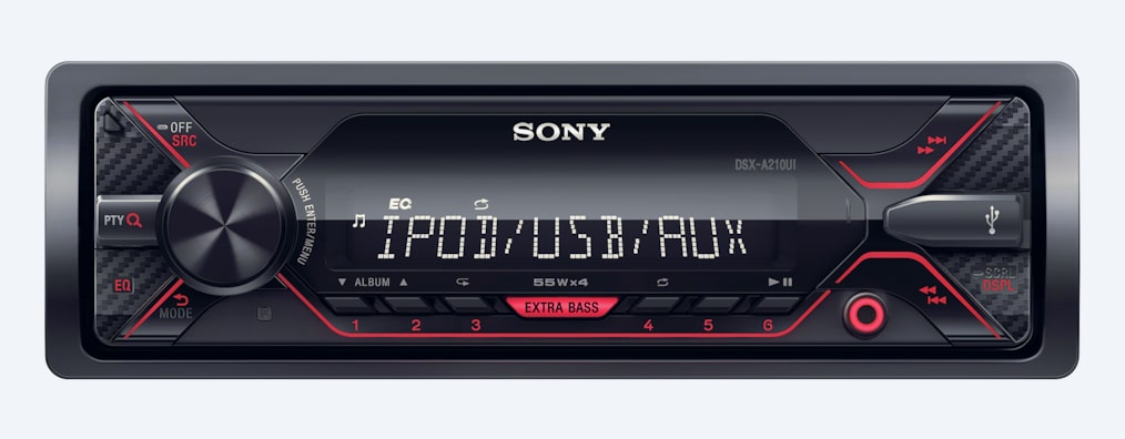 Sony DSX-A210UI Single-Din Digital Media Receiver