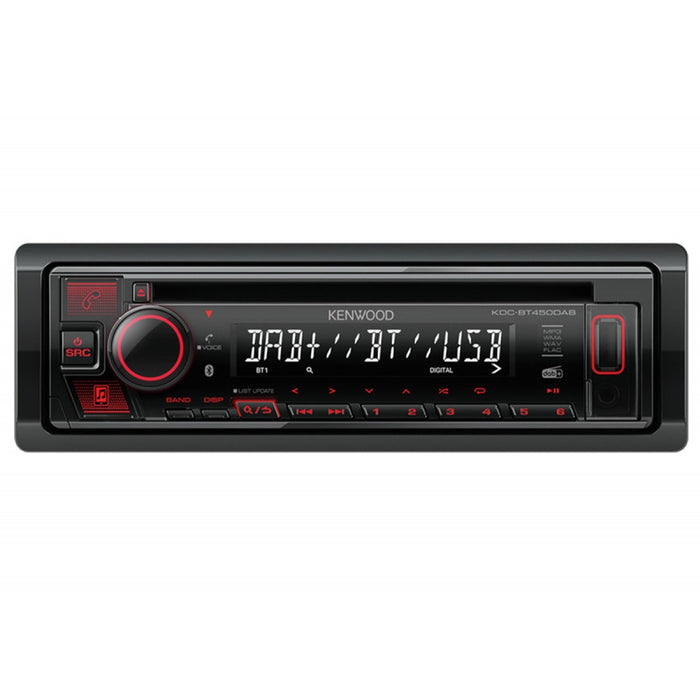 Kenwood KDC-BT450DAB CD Receiver with Bluetooth & DAB+ Radio
