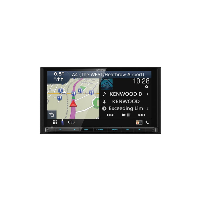 Kenwood DNX-7190DABS 7.0" Touchscreen CarPlay, Android Auto with built-in Navigation