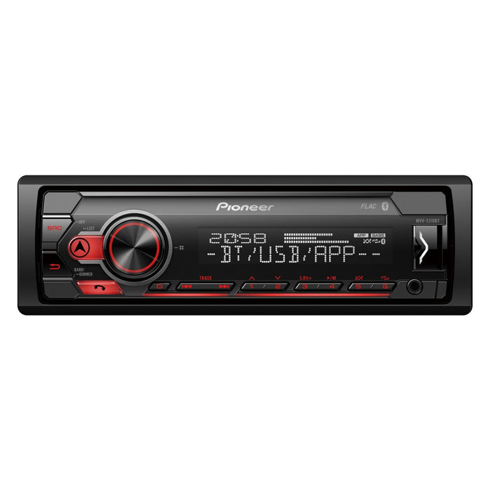 Pioneer MVH-S320BT Bluetooth, Red illumination, USB, Spotify, Pioneer Smart Sync