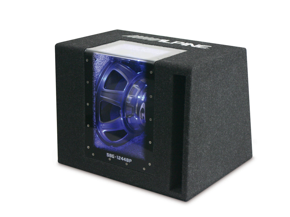 Alpine SBG-1244BP Ready to use Band Pass Subwoofer (4Ohm)