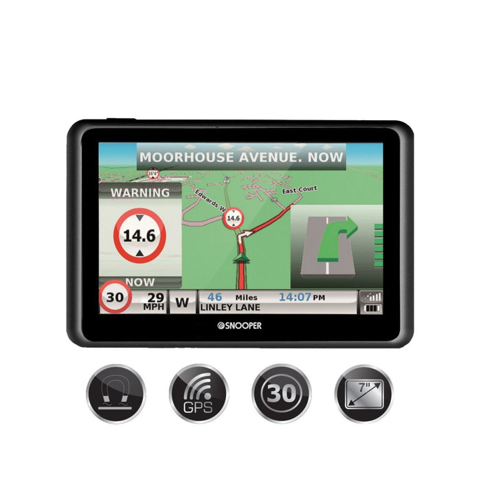 Snooper Bus And Coach S6900 Sat Nav with 7" Widescreen LCD